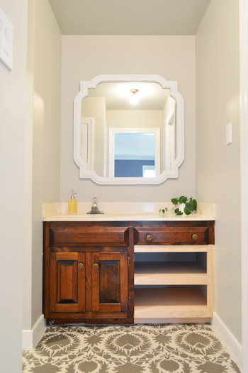 Bathroom Vanity Shelves