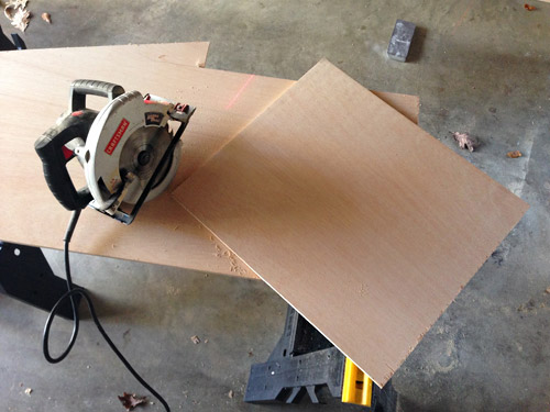 Vanity Cutting Wood