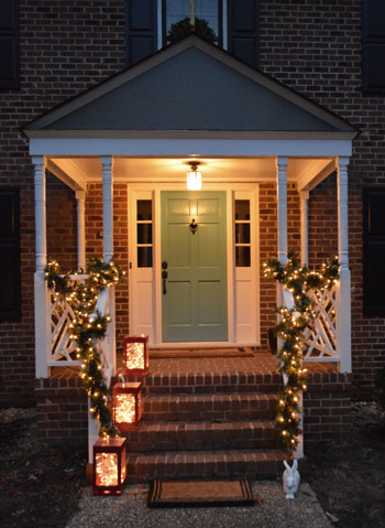 Outdoor Holiday Decorating The Easy Way To Hang Window