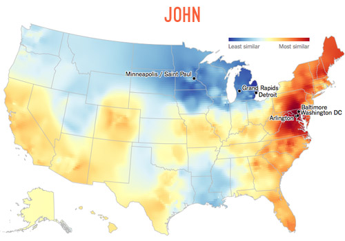 Dialect Map John