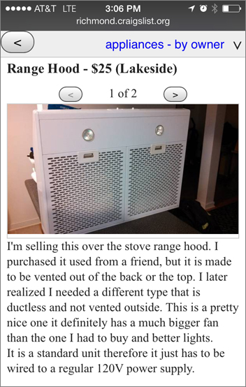 Hood 2 Craigslist Ad