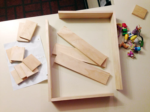 Cubby Pieces Cut