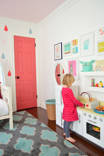 bright colour pink painted bedroom cupboard wardrobe interior diy interior  design idea project-2, My Thrifty Life by Cassie Fairy