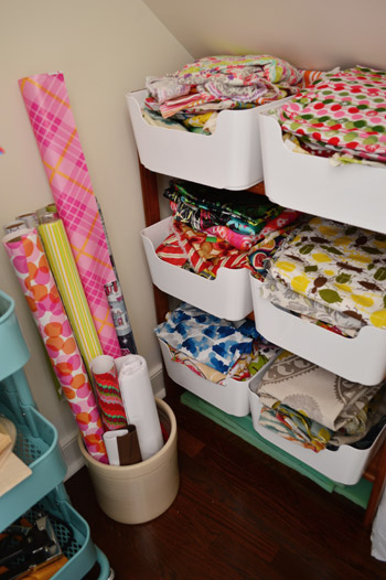 Craft Organization via Storage Closet - My Mess Organized