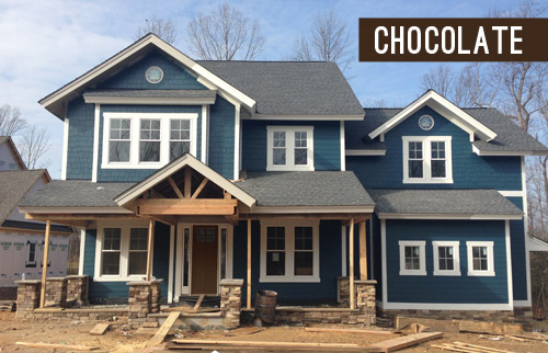 Charcoal Blue  House color schemes, House paint color combination