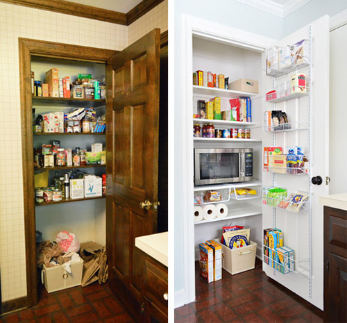 Pantry2 Before After