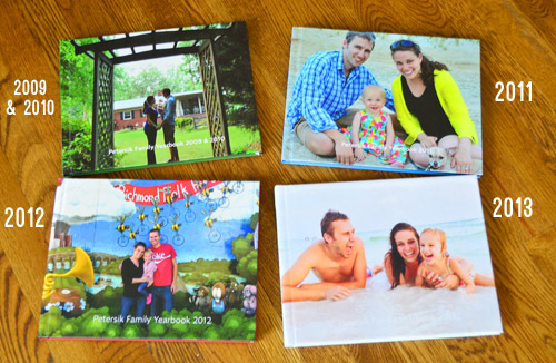 Making Our Family Yearbook (An Annual Photo Book)