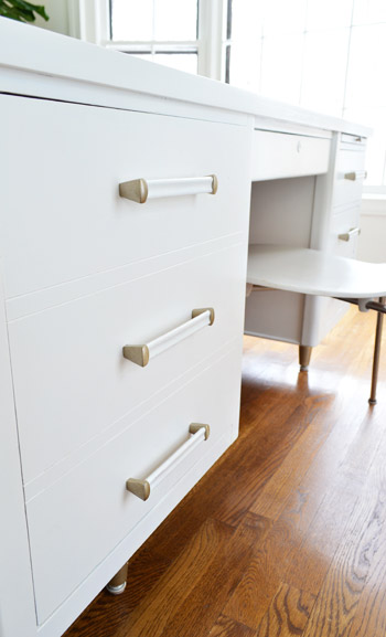 Desk AFTER Angle Drawers