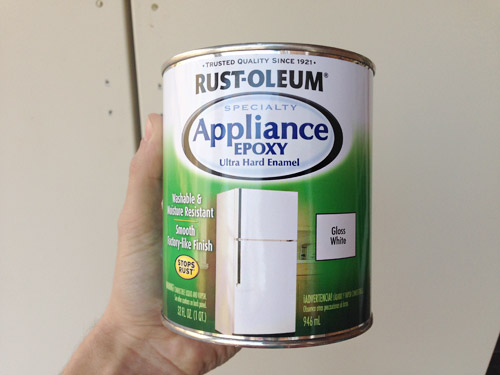 rust-oleum appliance epoxy can