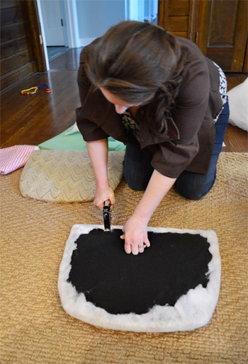 Girl CHAIR Sherry Stapling