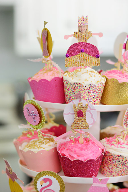 Detalhe dos cupcakes da CParty 8