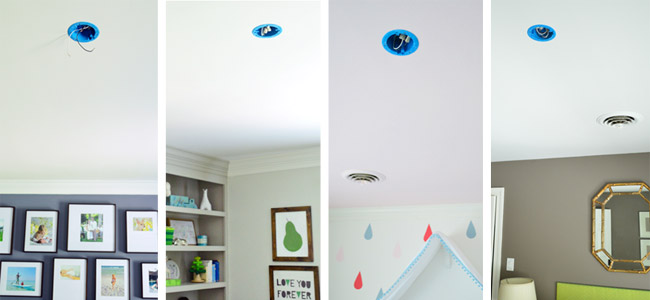 adding a ceiling light to a room