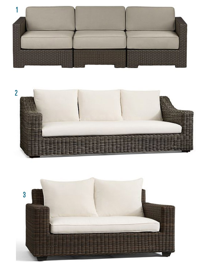 Patio Furniture Sofa And Loveseat