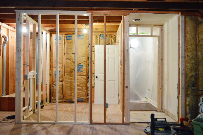 Framing Done 3 Door