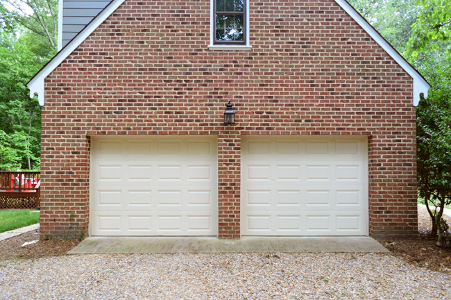 Painting Our Garage Doors A Richer Deeper Color Young House Love