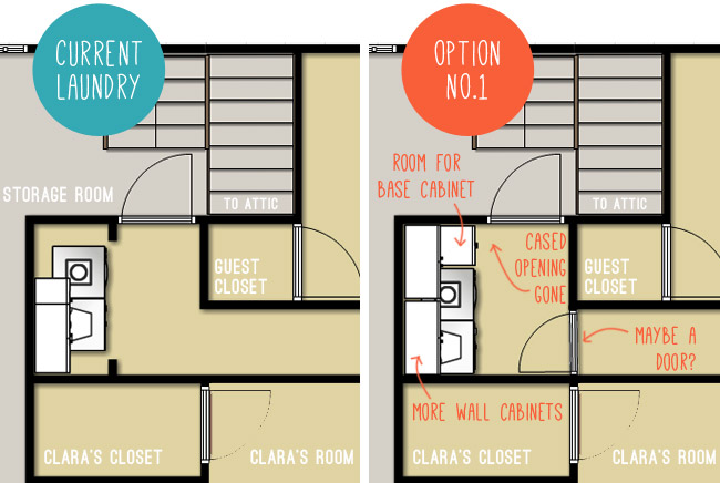 Laundry Option 1 Floorplan