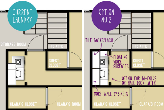 Laundry Option 2 Floorplan