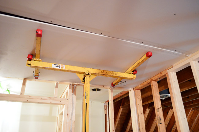 How To Hang Drywall By Yourself Young House Love