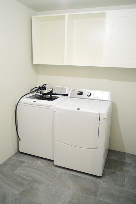 DIY Waterfall Butcher Block Washer & Dryer Counter — We The Dreamers