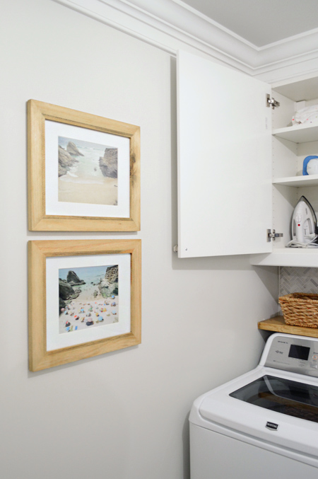 Thrifty & Cozy Cottagecore Laundry Room - Loving Grace Home