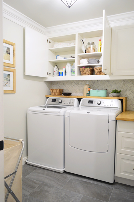 Woot! Our Big Laundry Room Renovation Is Done! | Young House Love